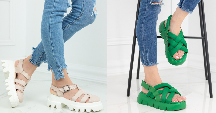 Модерни сандали за лято 2020 Трендове