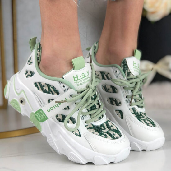 Модерни дамски маратонки с ефектен дизайн Kelly Код: 5003G /