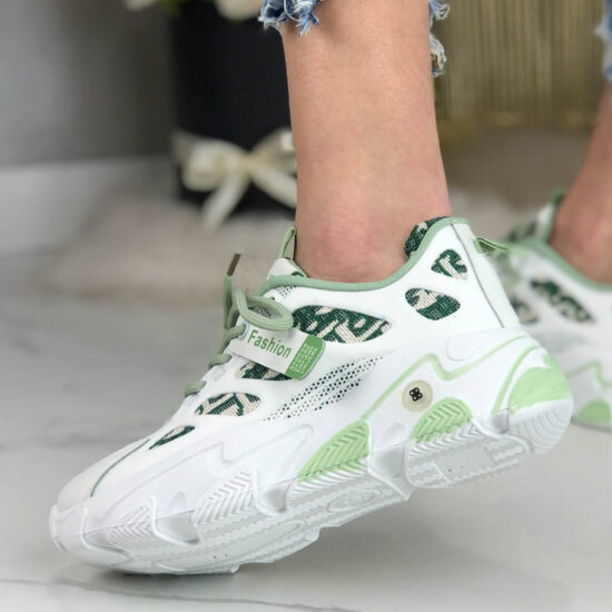 Alternative view of Модерни дамски маратонки с ефектен дизайн Kelly Код: 5003G