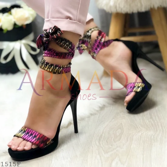 Alternative view of Сандали на ток Amalia