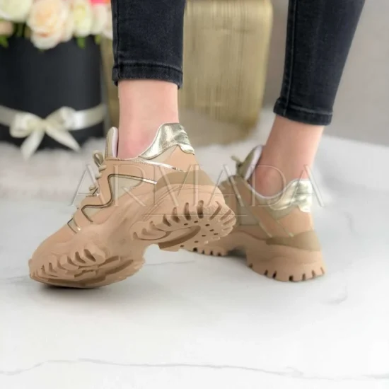 Модерни дамски маратонки с груба подметка Ava Код: 5041Е 1616169774128211 wm scaled 1