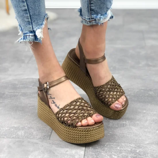 Ежедневни дамски сандали със средна платформа Loretta Код: 5105G 1620894296638335