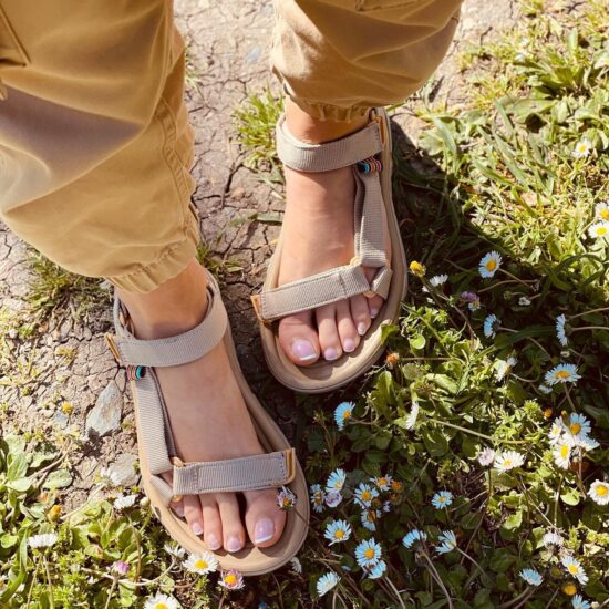 Alternative view of Дамски спортни сандали с регулируеми каишки в бежово Climber 01-0132-EE