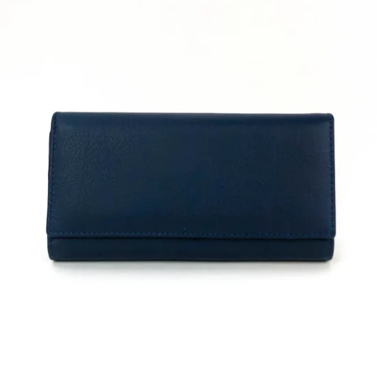 Голям портфейл с много отделения Draco в син цвят 30020LU /