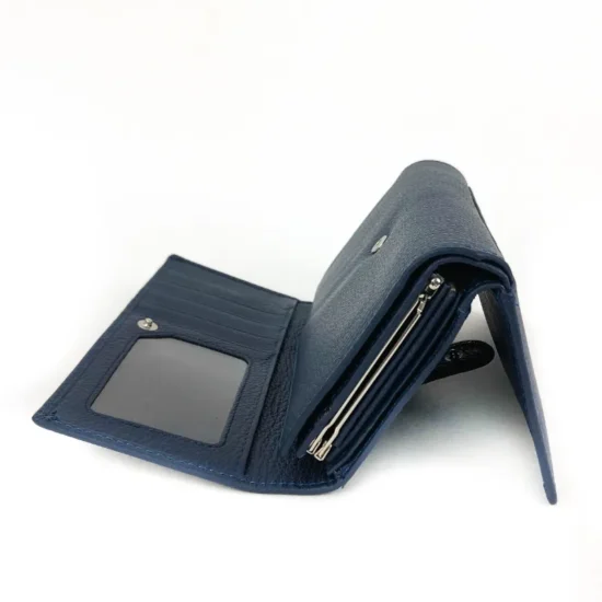 Голям портфейл с много отделения Draco в син цвят 30020LU /