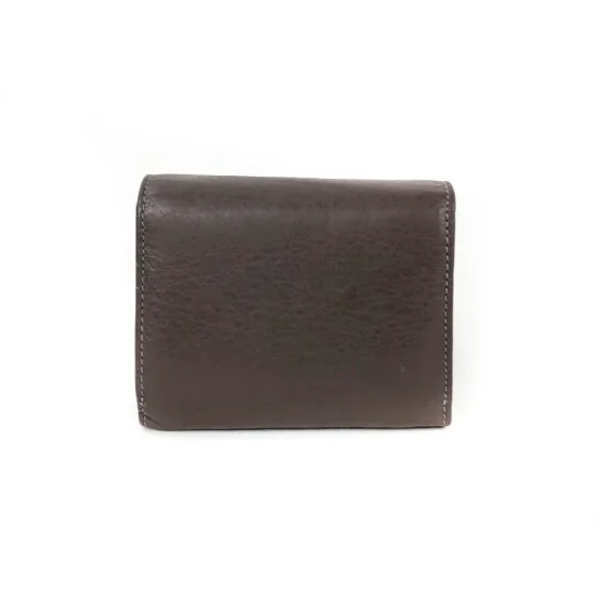 Сиво портмоне естествена кожа с много отделения Sirius 30011EY /