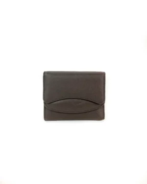 Кафяво портмоне естествена кожа с много отделения Sirius 30011NW