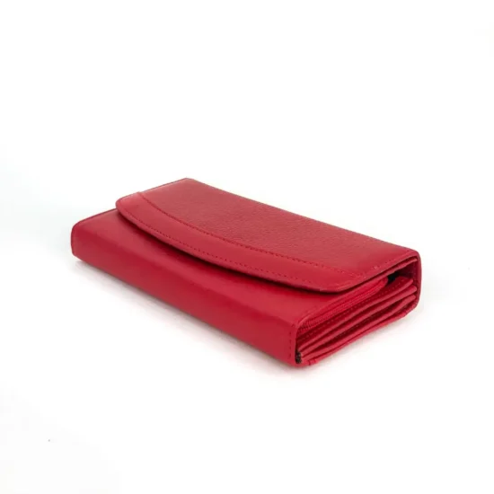 Alternative view of Червен портфейл естествена кожа Alpha 30012RD