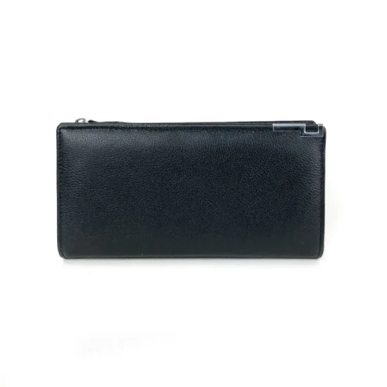 Черен портфейл естествена кожа Rigel 30013BL /