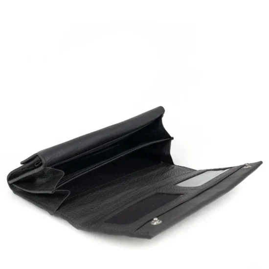 Alternative view of Дамски кафяв портфейл естествена кожа Orion 30021NW