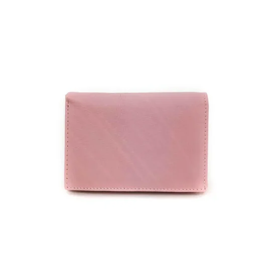 Розово портмоне естествена кожа Addax 30001PK /