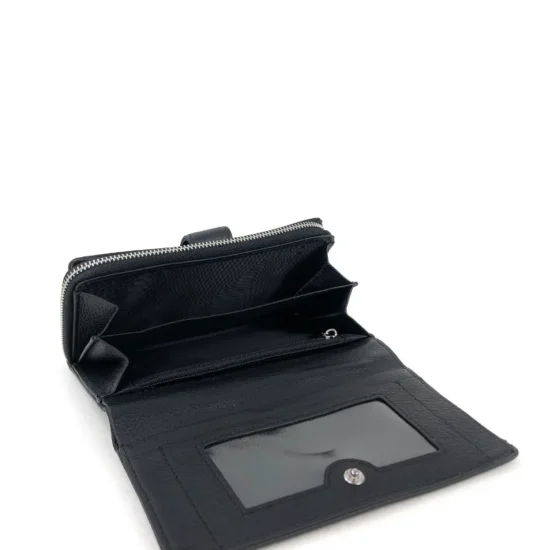 Alternative view of Черен портфейл естествена кожа Scorpion 30004BL