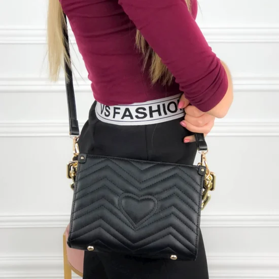 Alternative view of Малка дамска чанта с ефектна дръжка Camilla 20009BL