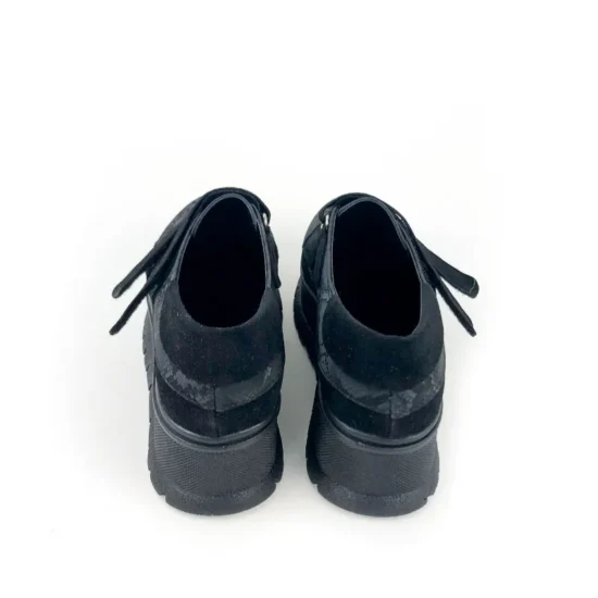 Обувки на платформа с велкро закопчаване /