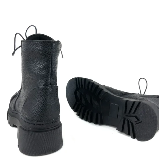 Черни дамски кубинки с грайфер Salvador 10076BL /