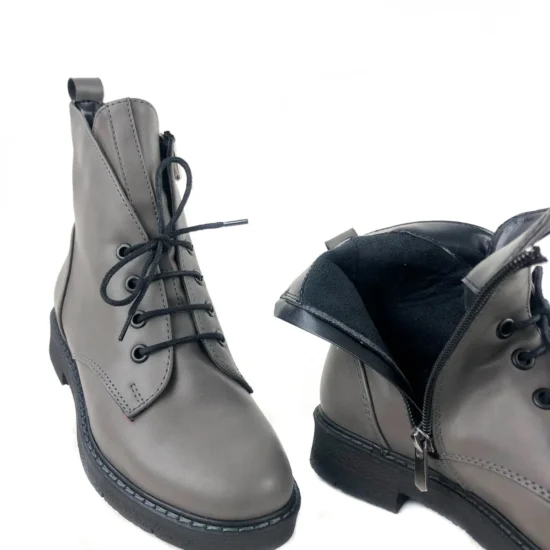 Сиви ежедневни боти с ниска подметка Campo 10087EY /