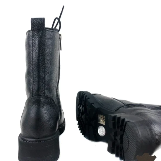 Черни боти естествена кожа Diadema 10093BL /