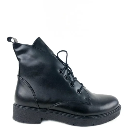 Черни ежедневни боти с ниска подметка Campo 10087BL /