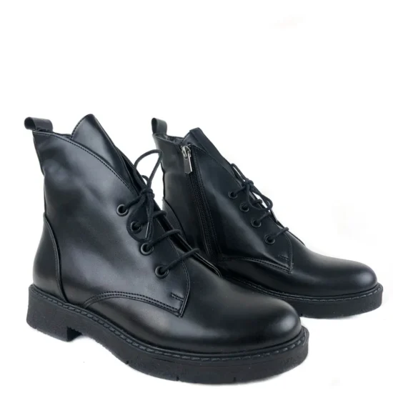 Черни ежедневни боти с ниска подметка Campo 10087BL /