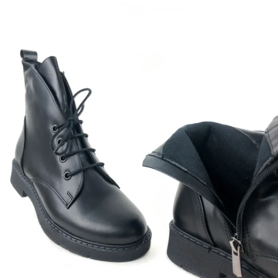 Черни ежедневни боти с ниска подметка Campo 10087BL /