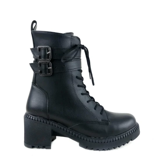 Спортно-елегантни боти с нисък ток Verde 10102BL /