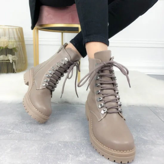 Alternative view of Ежедневни боти Grande в телесен цвят 10104ЕЕ