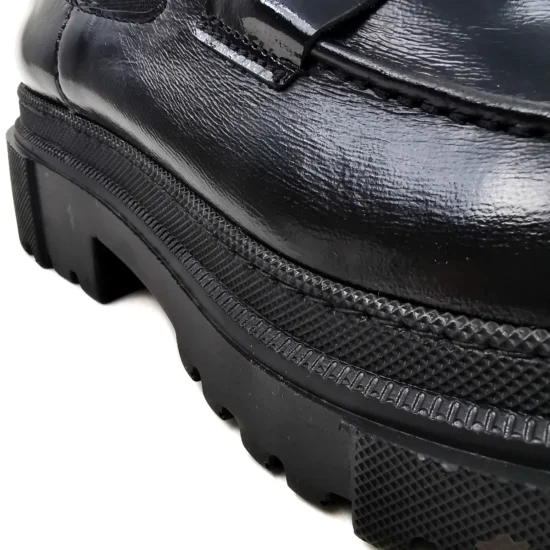 Дамски челси боти естествена кожа Ankara 10125BL /