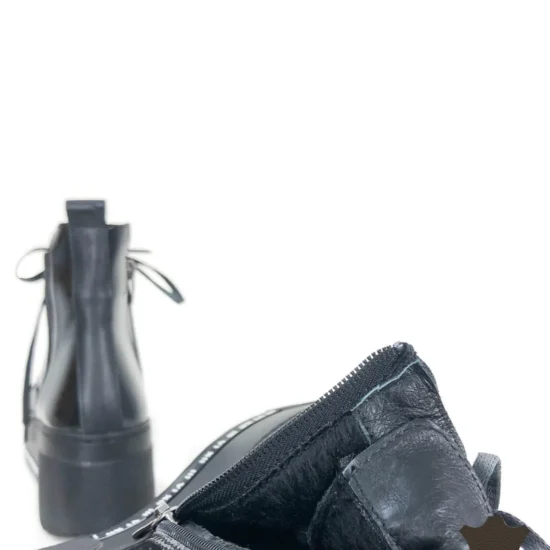 Спортни боти естествена кожа Kharma | Exclusive Collection 10123BL /