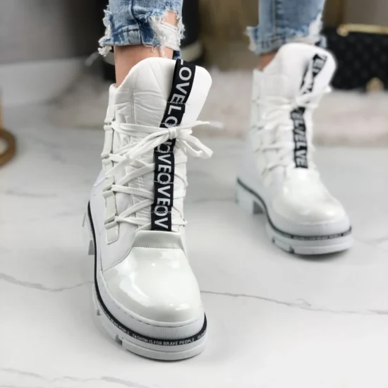 Alternative view of Бели дамски апрески Mira 4810W