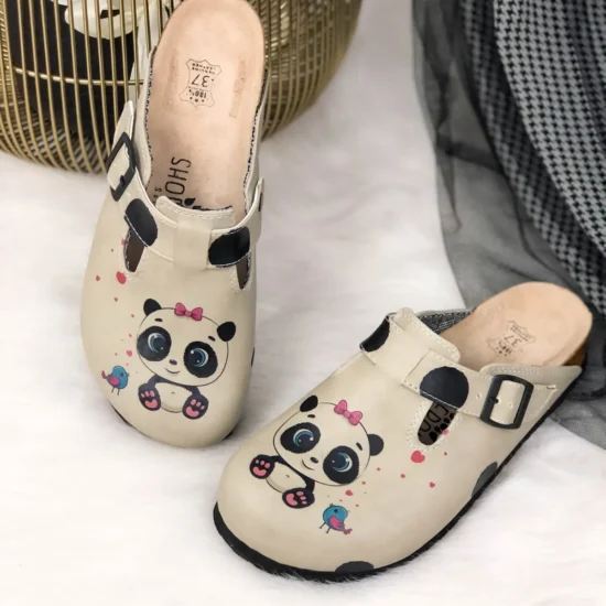 Alternative view of Ортопедични чехли Baby bear със стелка от естествена кожа 10156BL