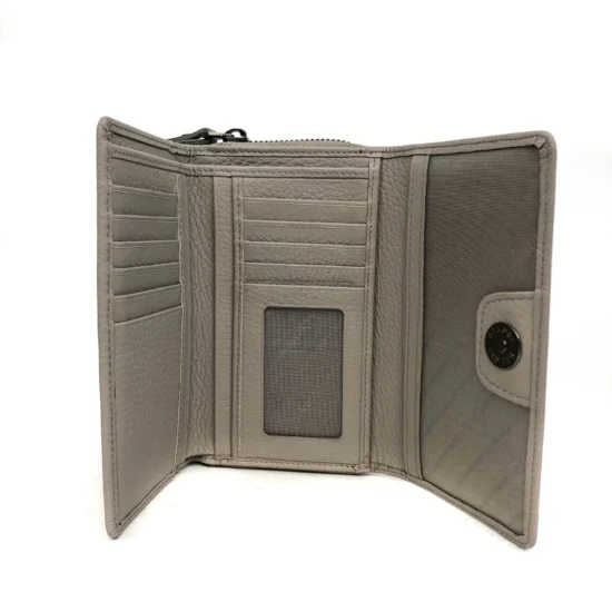 Бежов луксозен портфейл от естествена кожа Chicago 30029EE /