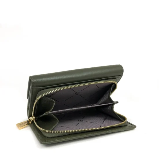 Alternative view of Зелен луксозен портфейл от естествена кожа Denver 30030GR