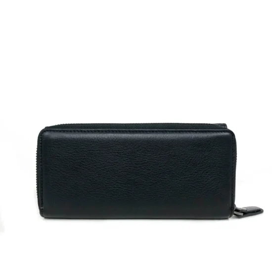 Черен луксозен портфейл от естествена кожа Chicago 30033BL /