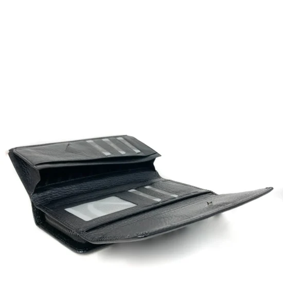 Лачен луксозен портфейл от естествена кожа Columbus 30035CM /