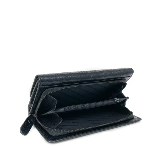 Лачен луксозен портфейл от естествена кожа Columbus 30035CM /