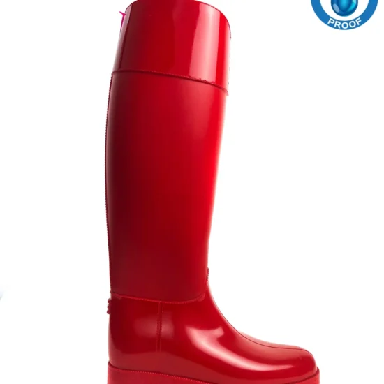 Червени гумени ботуши Snowbird непромокаеми 10129RD /