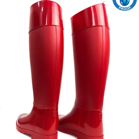 Червени гумени ботуши Snowbird непромокаеми 10129RD /