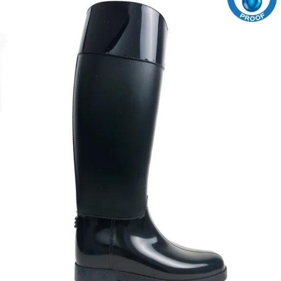 Alternative view of Черни гумени ботуши Snowbird непромокаеми 10129BL