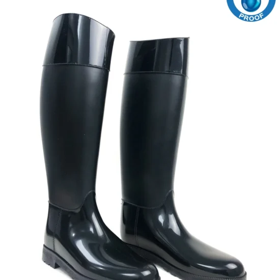 Черни гумени ботуши Snowbird непромокаеми 10129BL /