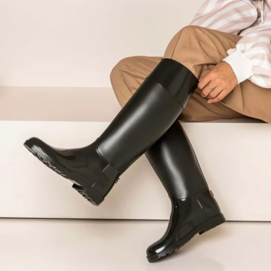 Кафяви гумени ботуши Snowbird непромокаеми 10129NW /