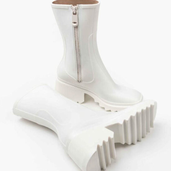 Alternative view of Гумени бели боти Hunter непромокаеми 10132WH
