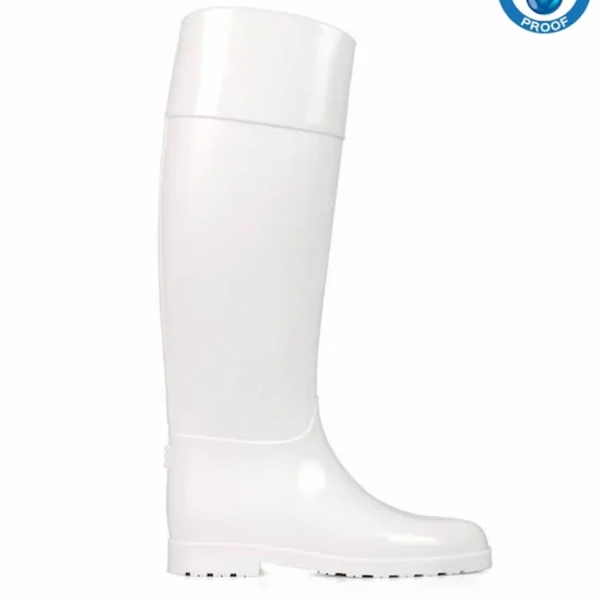 Бели гумени ботуши Snowbird непромокаеми 10129WH /