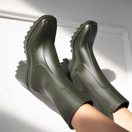 Alternative view of Гумени боти зелени Hunter непромокаеми 10132GR