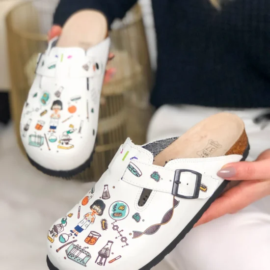 Alternative view of Ортопедични чехли Laboratory със стелка от естествена кожа 700086