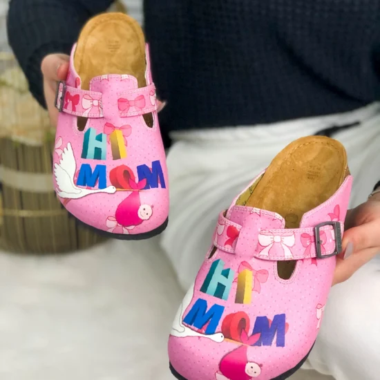 Alternative view of Ортопедични чехли Hi Mom със стелка от естествена кожа 700077