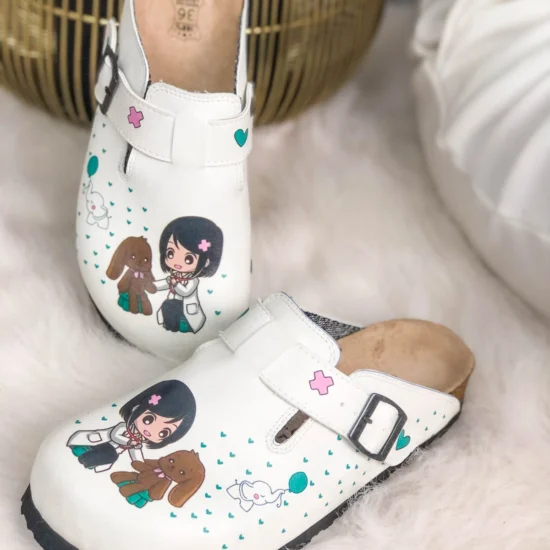 Alternative view of Ортопедични чехли Baby Doc със стелка от естествена кожа 700087