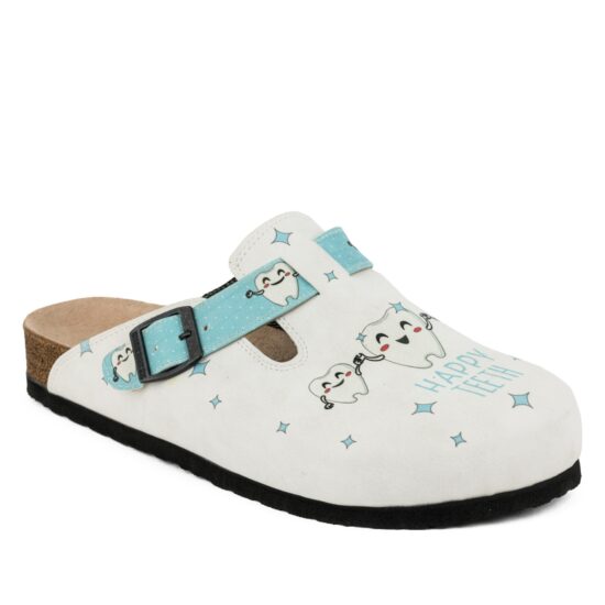 Ортопедични чехли със стелка от естествена кожа /