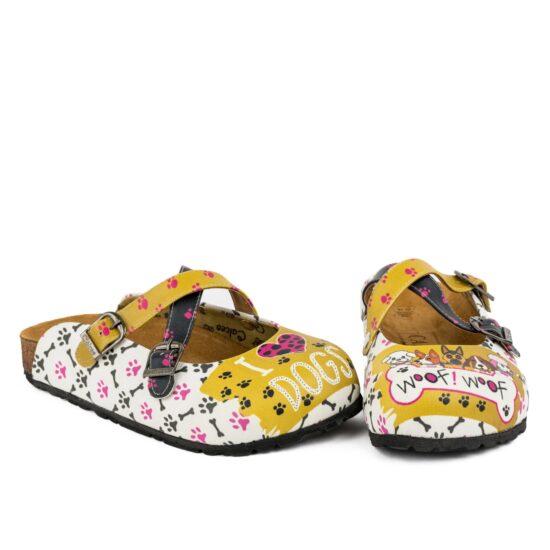 Ортопедични чехли Woof със стелка от естествена кожа 700112 /