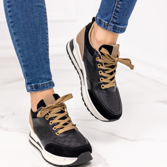 Alternative view of Класически черни дамски маратонки