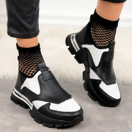 Alternative view of Дамски спортни обувки от естествена кожа Amalia 10160WH